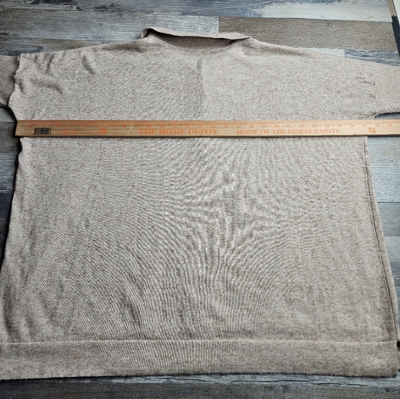 Tuckernuck Clayton Long Sleeve Knit Polo Tan Size XL/XXL Linen Blend - Picture 10 of 13